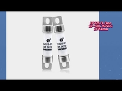 فيوز السيارة الكهربائية EV325 5FL 10A 16A 20A 25A 32A 40A 750VDC EV الصمامات ذات النوع المسدود لطريق المركبات V