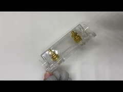 M5 حامل فيوز السيارة من الفولاذ المقاوم للصدأ مع سبيكة الزنك ABS