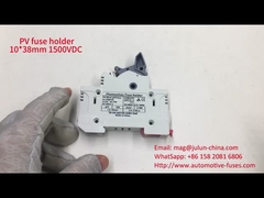 مقعد الكسور 1500VDC 32A حامل الفيوز الضوئي 14X51 TSA1451-B سلسلة UL