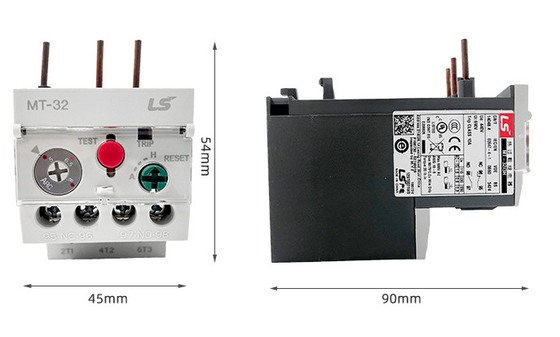 مرحل الحمل الزائد الحراري سلسلة MT-32 LG / LS الكهرباء MT-63/95 / 3K / 3H