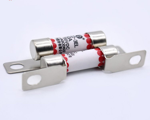 EV322 3EL سيارة كهربائية فيوز 10A 16A 20A 25A 32A 700VDC الترباس نوع أنبوب دائري