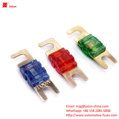 الشاحنة الكهربائية للسيارات الكهربائية مصابيح الشوكة الصفيحة 40 ~ 1000A 80 ~ 300V نوع الشوكة الجسم السيراميكي الثابت الصوت عالية