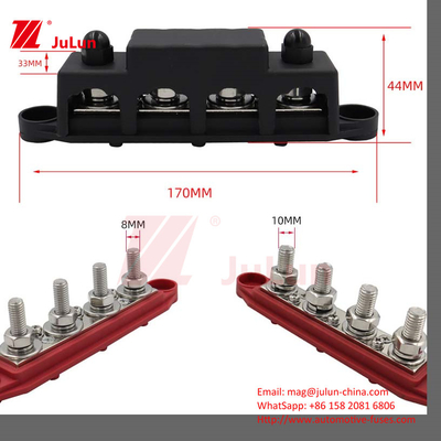 قابلة للتخصيصRv Yacht Bus M8M10 ABS مركب الزنك سبائك النحاس PCB مجلس التثبيت مع وزن إجمالي 250g