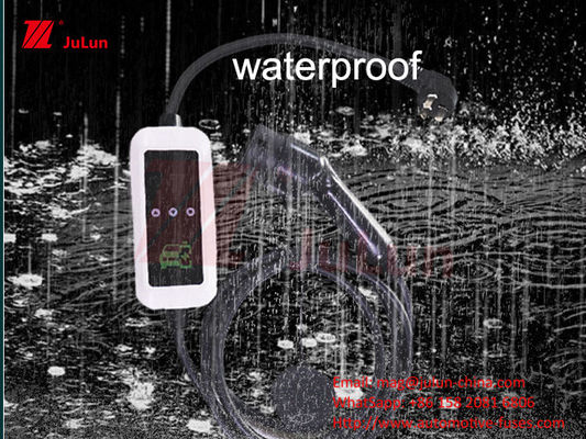 مسدس شحن أوروبي قياسي من النوع 2 شاحن سيارة كهربائية محمول 7 كيلوواط كومة شحن محمولة