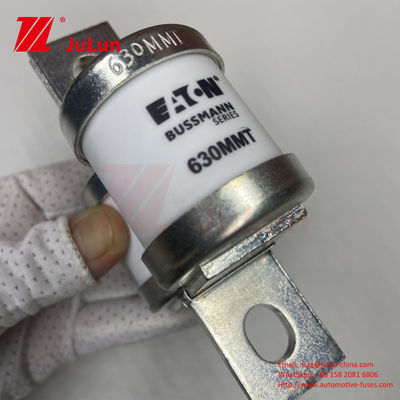 630A M6 / M8 صيانات السيارات السيراميكية Twin Flat Plate Bolt Type Fuse 630MMT