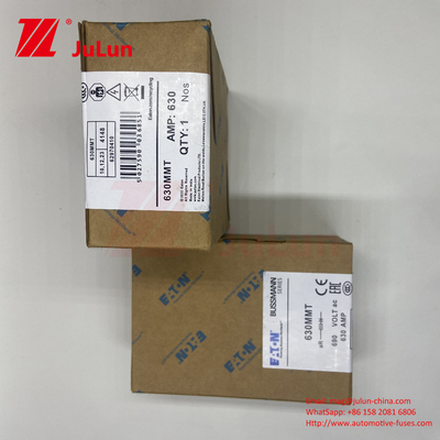 BUSSMANN 630MMT 690V السيراميكي النحاس التوأم الصفيحة الصفيحة نوع المسامير فيوز للسيارات