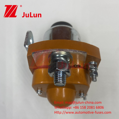 DC 12-80V مفتاح التيار الكبير إيقاف تشغيل المسمار الصعود 200A 1P لفائف الجهد القياسي: DC12 ~ 80V