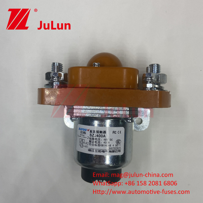 DC 12-80V مفتاح التيار الكبير إيقاف تشغيل المسمار الصعود 200A 1P لفائف الجهد القياسي: DC12 ~ 80V