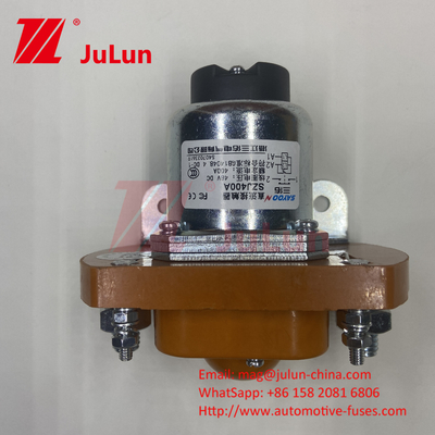 DC 12-80V مفتاح التيار الكبير إيقاف تشغيل المسمار الصعود 200A 1P لفائف الجهد القياسي: DC12 ~ 80V