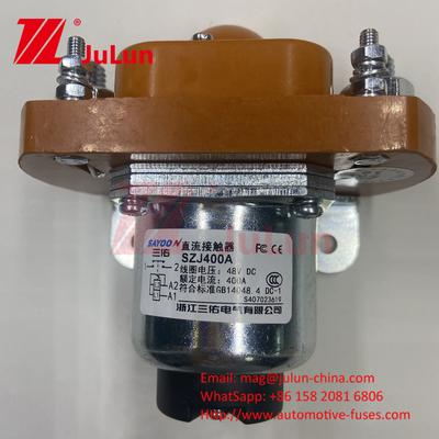 الحياة الميكانيكية Dc Contactor طرازات سلسلة MZJ-D تكمل لفائف واحد مفتوح بشكل طبيعي