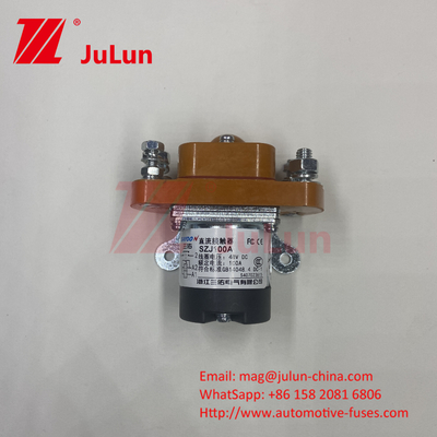 Dc Contactor سلسلة MZJ الشاحنة الكهربائية ثلاثية الدراجات الاتصالات