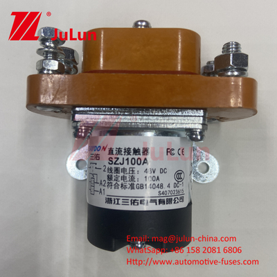 مكافحة التشغيل SZJ200A-D ZJ200D المحرك 12V 24V 60V 72V معدات الاتصال