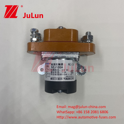 Dc Contactor Train Power MZJ-600D الجرافة غولف 48V60V72V حياة طويلة