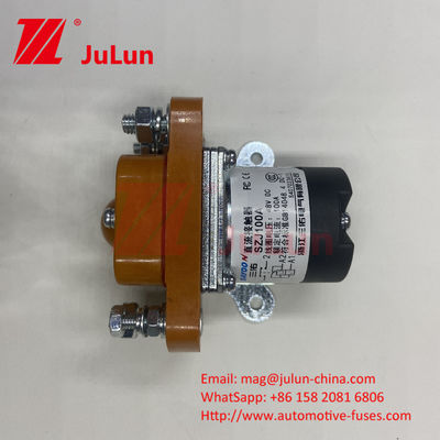Dc Contactor ZJWT150A جهاز تحكم المركبات الكهربائية الملحقات مسح IS9001