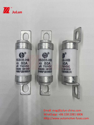EV Fuse 100A خصائص البناء المعدل 750VDC 10A 25A 50A 63A