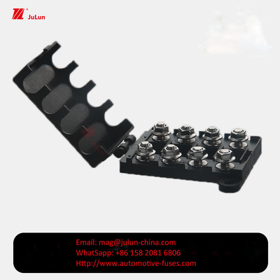 السيارة 30-500AMP الجهد المسموح به 32 شهادة UL للاتحاد الأوروبي حامل فيوز السيارة النحاسي من نوع البولت -55 ~ 125 °C