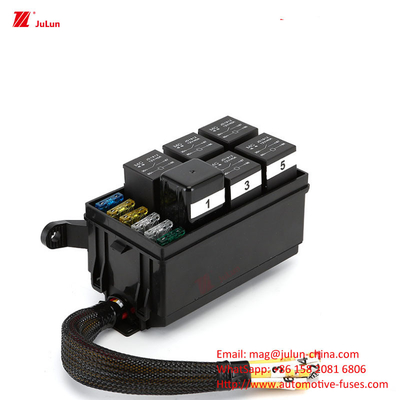 السيارة 30-500AMP الجهد المسموح به 32 شهادة UL للاتحاد الأوروبي حامل فيوز السيارة النحاسي من نوع البولت -55 ~ 125 °C
