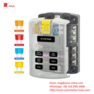 Eu UL القياسية لقطاع السيارات المقطوعة المحافظة على مصدر التأمين 32V 30A-500A غطاء نايلون