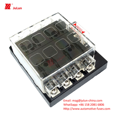 Eu UL القياسية لقطاع السيارات المقطوعة المحافظة على مصدر التأمين 32V 30A-500A غطاء نايلون