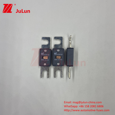 SINO 6kA EV320-5X-80A-N السيراميكي النحاس الكوارتز الرمال أنبوب وقت ثابت 2ms EV فيوز السيارة الكهربائية