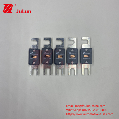SINO 6kA EV320-5X-80A-N السيراميكي النحاس الكوارتز الرمال أنبوب وقت ثابت 2ms EV فيوز السيارة الكهربائية