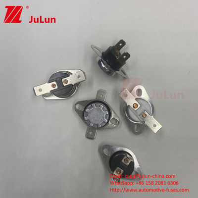 المفتاح H31 250V KSD301 10A 250V ديسك الحرارة الفورية، الحرارة المنخفضة محدودة التحكم المفتاح H31 250V 10 13C