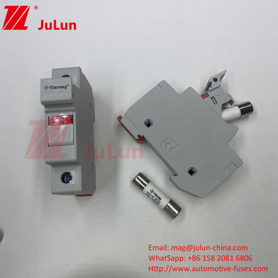 الحماية الشمسية للطاقة الشمسية RT18-32 15A 20A 32A حامل فيوز مع مؤشر LED لـ S