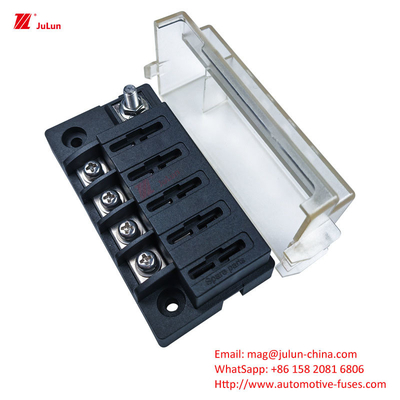 قطع الغيار للسيارات الثقيلة 30A-500A الجهد المسموح به 32V صندوق فيوز حماية الدائرة للمنازل الكهربائية