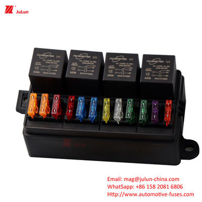 30A-500A حامل فيوز ANS حامل فيوز ممتاز -55.C-125.C مع المسامير / المسامير فيوز النحاس الاتصال المسامير هو UL معتمدة