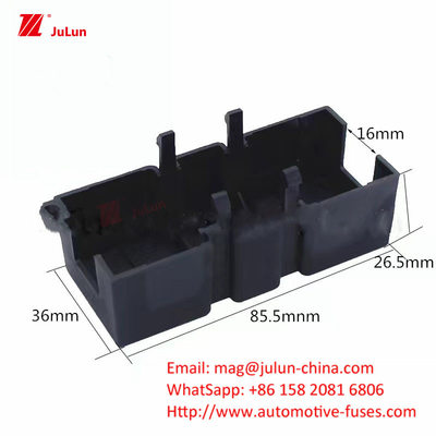 مقطع دائرة مكبر إعادة التثبيت اليدوي معتمد من قبل Eu UL 32V 30A-500A حامل فيوز النحاس للسيارات