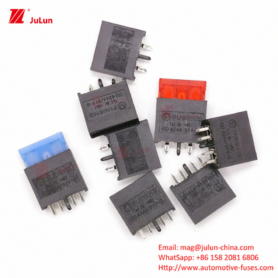 ANS / MIDI الدراجة النارية اليدوية إعادة تعيين مفكّك الدوائر EU UL 32V 30A-500A النحاس حامل فيوز السيارات