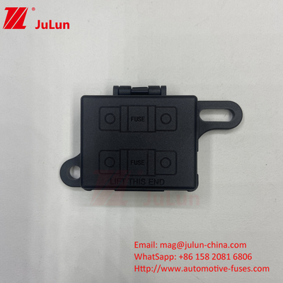 ABS النحاس Pbt مضاد للحريق Blx حامل الفيوز منخفضة الجهد مقاوم للغبار تصميم 20A-500A