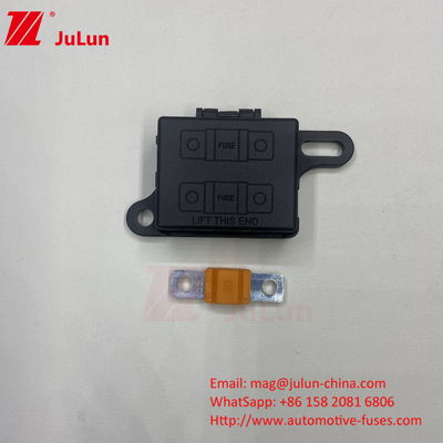ABS النحاس Pbt مضاد للحريق Blx حامل الفيوز منخفضة الجهد مقاوم للغبار تصميم 20A-500A