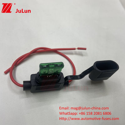20A عقدة فيوز الجهد المنخفض فيوز سلسلة الكرتون الأحمر / الأسود