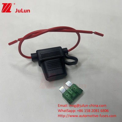 20A عقدة فيوز الجهد المنخفض فيوز سلسلة الكرتون الأحمر / الأسود