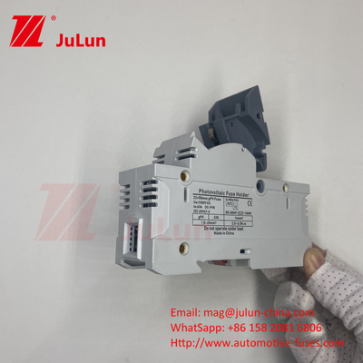 الطاقة الشمسية من الطاقة الكهروضوئية Mersen فيوز 10a 1000v ضربة سريعة 32a 1000vdc 22 * 58mm DC1000V فيوز دين ريل حامل فيوز حامل