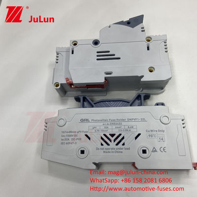 حامل فيوز الطاقة الشمسية مع فيوز سعر14x51MM RT18X-63 RO16 مؤشر الضوء السريع