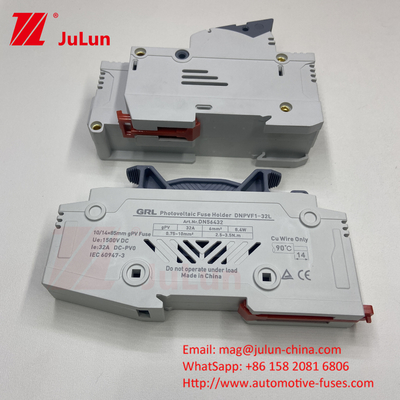 فيوز 10x38 1000v 25a 10*38 2a حامل فيوز لأنظمة الطاقة الشمسية
