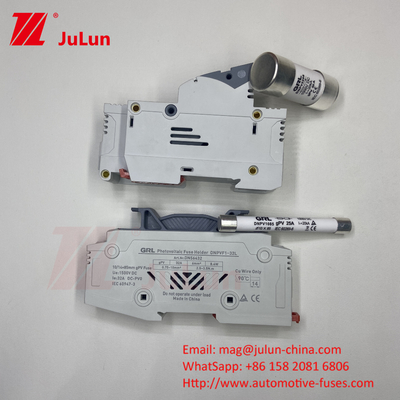 1000 فولت 1500 فولت 500 فولت فيوتوكولتر الطاقة الشمسية 14x51mm حامل فيوتوكولتر RT18W-32 22*58mm 1000DV الطاقة الشمسية