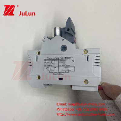 فيوتوز الشمسية الكهروضوئية مع عنصر فيوتوز النحاس مادة RO17 السيراميكية السريعة DIN Rail Moun 22x58MM Italweber فيوتوز 500 فولت