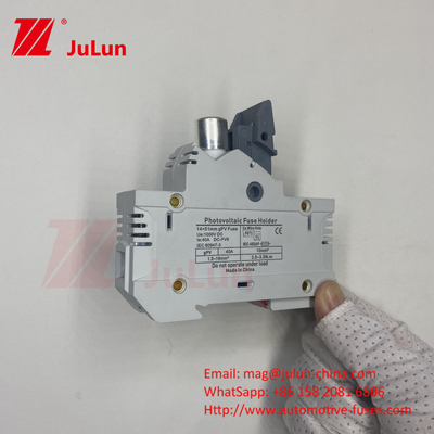10 * 38mm gPV 1000VDC 32A FUSE Din دليل حامل فيوز لسهولة وتثبيت آمن