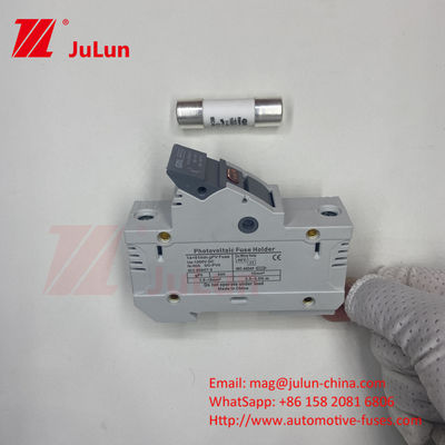 بيع Mezeen 1P 10x38mm PV DC 1000V 32A فيوز وحامل فيوز لحماية النظام الشمسي OEM متاح