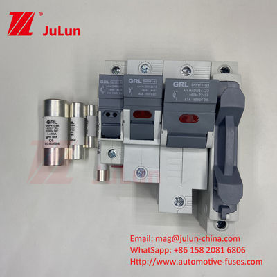 بيع Mezeen 1P 10x38mm PV DC 1000V 32A فيوز وحامل فيوز لحماية النظام الشمسي OEM متاح