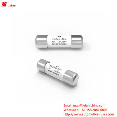 SINOFUSE 750VDC 20KA التوتر الرأس المسطح المسمار المسمار مصباح السيارة الكهربائية