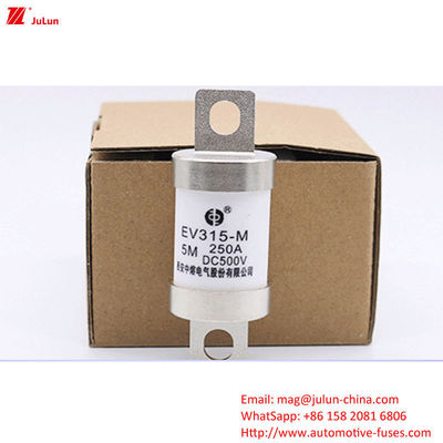 EV315-M-5M-150A 250A 300A 400A 500VDC حماية فيوز المركبات الكهربائية EV الجهد المسموح به Dc 500V 20KA