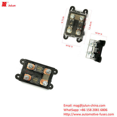 ANS / MIDI مفكّك دائرة الدراجات النارية مع الاتصالات النحاسية 30A-500A للفيوز الكشاف