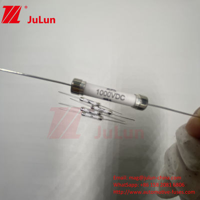 ASTM HV620 2A 1000VDC 6x30mm محرك سيرفو سريع التأثير الأنبوب السيراميكي الفيوز