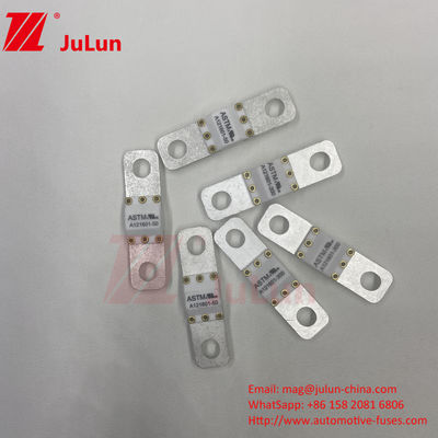 A121601-250A 125VDC ASTM النوع النهائي للفيوز للسيارات الكهربائية السيراميك