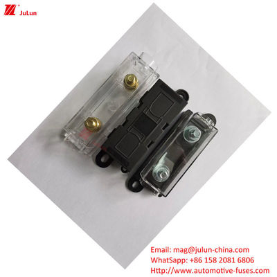 32V DIN حامل فيوز المسار 30A-500A EU UL القياسية النحاس الاتصال البلاستيكية المقصورة محول حامل فيوز
