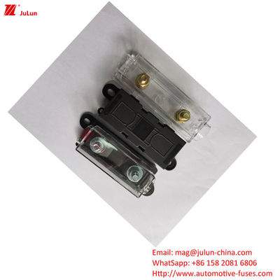 32V DIN حامل فيوز المسار 30A-500A EU UL القياسية النحاس الاتصال البلاستيكية المقصورة محول حامل فيوز